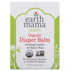 Earth Mama Angel Baby, 유기농 기저귀 밤, 2 fl oz(60 ml)