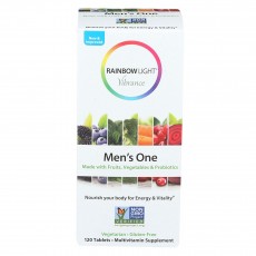 레인보우 라이트, Vibrance Mens One NonGMO , 120 타블렛
