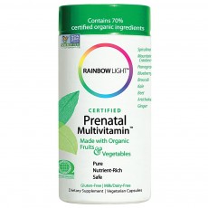 레인보우 라이트, Prenatal Organic 멀티비타민, 120 캡슐