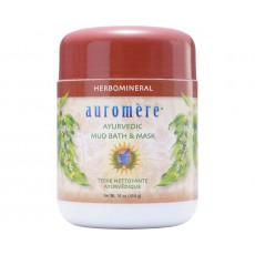 Auromere, 아유르베딕 Herbomineral Mudbath Powder, 16 ounce