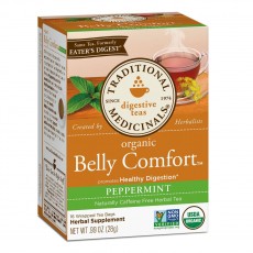 Traditional Medicinals, Belly Comfort Peppermint Tea, 16 bag