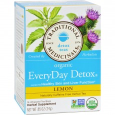 Traditional Medicinals, 레몬 에브리데이 디톡스, 16 bag