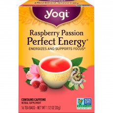 요기 티, Raspberry Passion Perfect Energy, 16 티백