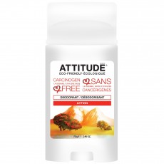 Attitude, 데오도란트, 액션 (남성용), 2.46 oz (70 g)