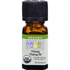 아우라카시아, 에센셜 오일 (Ylang Ylang III), 0.25 fl oz (7.4 ml)