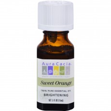 아우라카시아, 에센셜 오일 Brightening (Sweet Orange), .5 fl oz (15 ml)