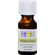 아우라카시아, 에센셜 오일 Cooling (Peppermint), .5 fl oz (15 ml)