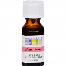 아우라카시아, 100% 에센셜 오일 (Heart Song), 0.5 fl oz (15 ml)