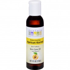 아우라카시아, 내추럴 스킨케어 오일 Apricot Kernel (살구씨 오일), 4 fl oz (118 ml)