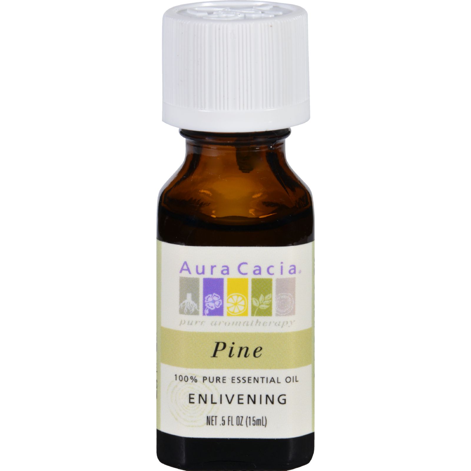 아우라카시아, 에센셜 오일 Enlivening (Pine), 0.5 fl oz (15 ml)