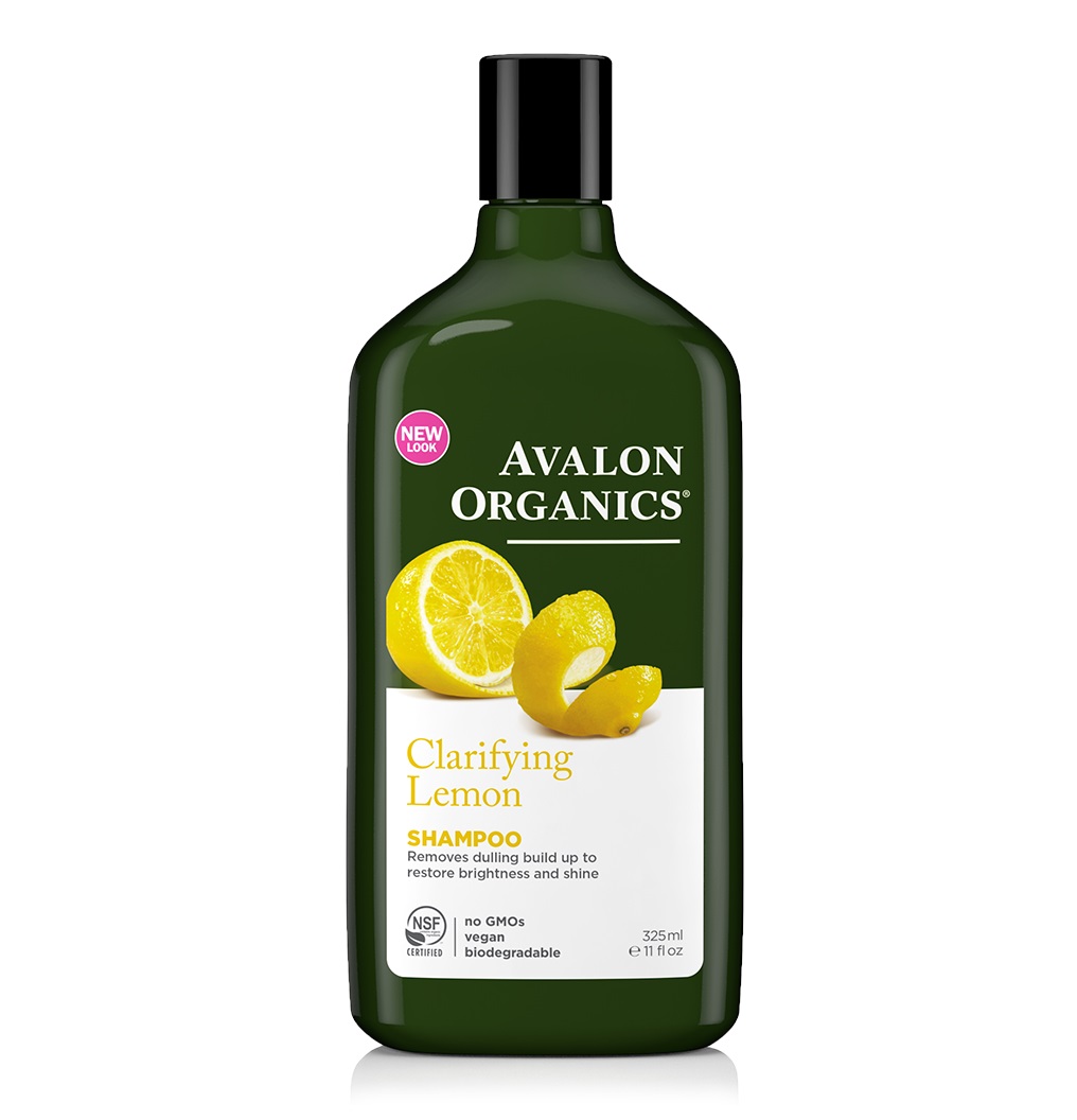 아발론 오가닉스, 레몬 클래어파잉 샴푸, 11 fl oz (325 ml)