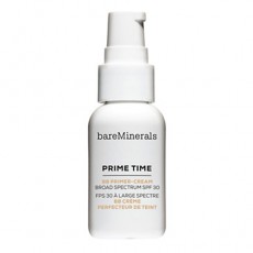 베어 미네랄, 프라임 타임 비비프라이머크림 SPF 30 [Tan 색상], 1 oz (30 ml)
