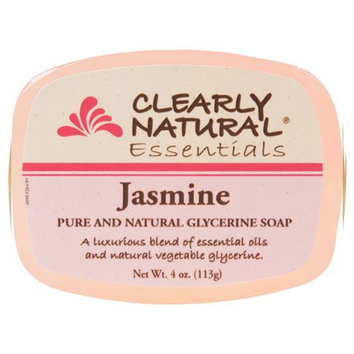 클리어리내추럴, 글리세린 바 솝 (Jasmine), 4 oz.