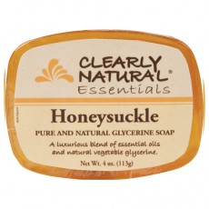 클리어리내추럴, 글리세린 바 솝 (Honeysuckle), 4 oz.