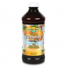 다이나믹 헬스, 액상용 비타민 C 1000 mg, 천연 시트러스 맛, 16 fl oz (473 ml)