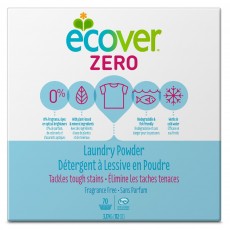 에코버, ZERO 세탁 파우더 세재, 무향 (70 번), 112 oz (3.17 kg)