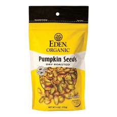 Eden Foods, 오가닉 펌킨(호박)씨드, 드라이 로스트, 4 oz (113 g)