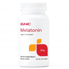 GNC, 멜라토닌 3 mg, 120정
