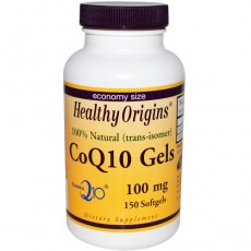 헬시 오리진스, CoQ10 젤, 100 mg 150 Softgels