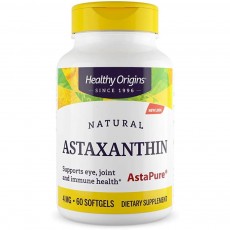 헬시 오리진스, 아스타잔틴, 4 mg, 60 Softgels