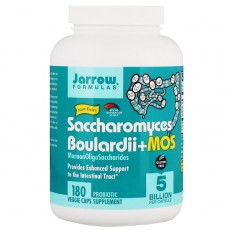 자로우 포뮬라, Saccharomyces Boulardii + MOS (장 건강), 180 식물성 캡슐