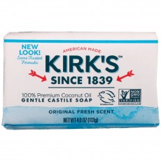 Kirk's, 오리지널 코코 캐스틸 비누바, 4 oz (113 g)