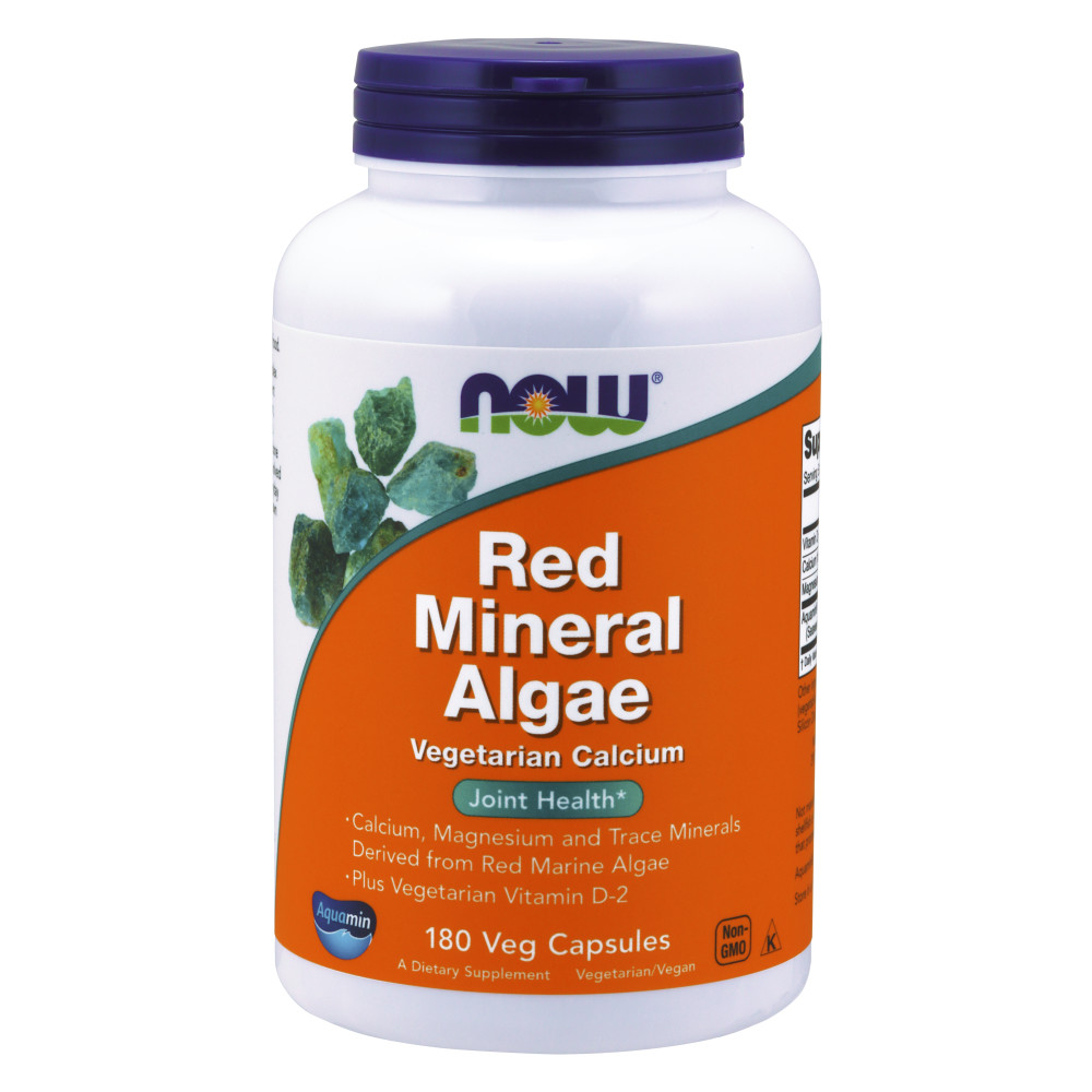  나우 Now, Red Mineral Algae, 180 식물성 캡슐