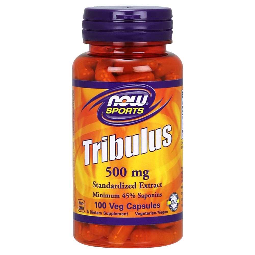  나우 Now, Tribulus 500 mg, 100 캡슐