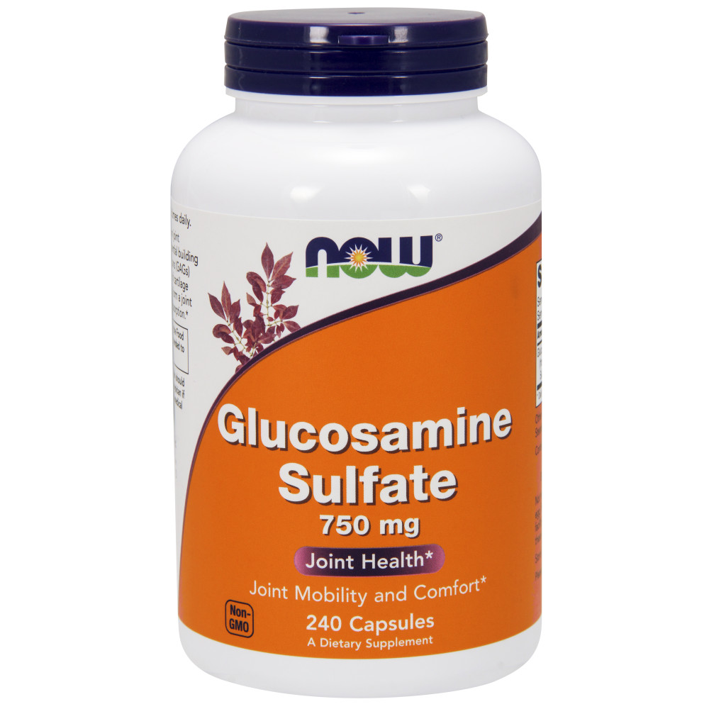  나우 Now, 글루코사민 Sulfate 750 mg, 240 캡슐