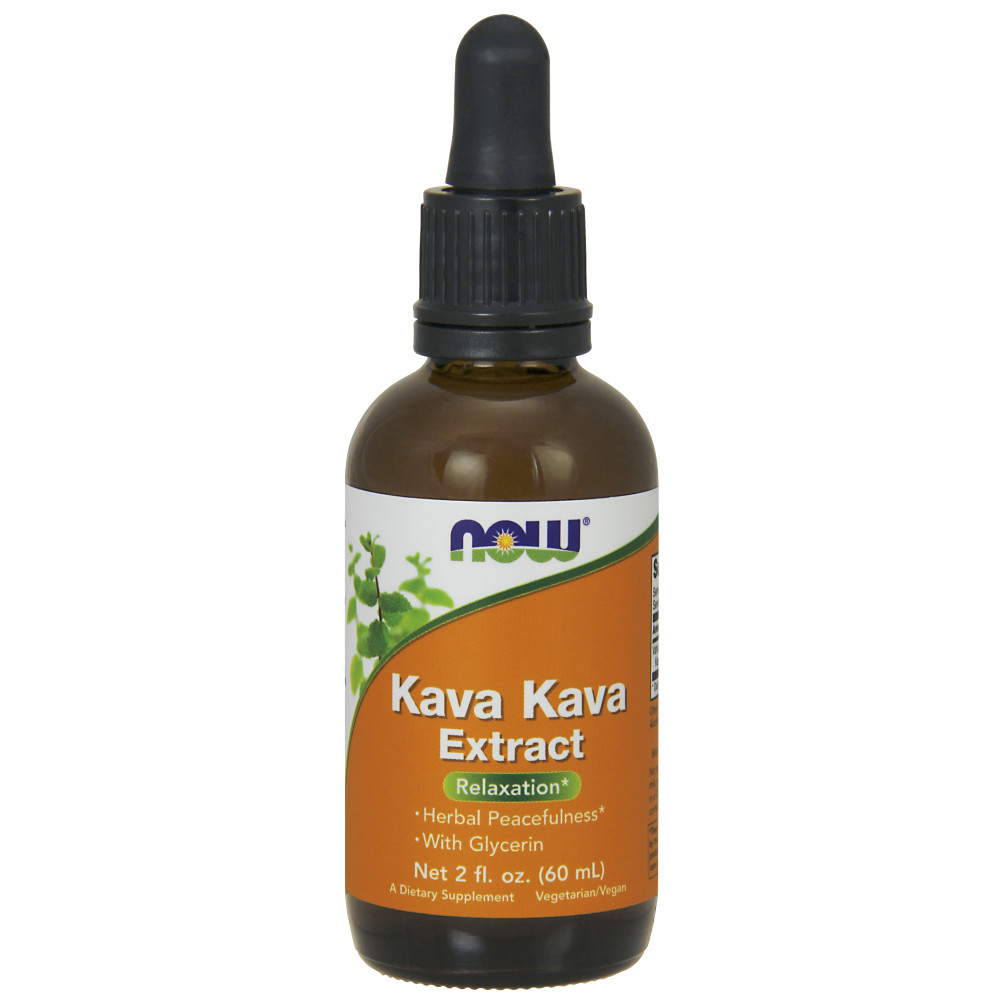  나우 Now, Kava Kava Extract, 2 fl oz (60 ml)
