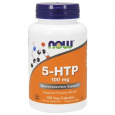 나우 Now, 5-HTP 100 mg, 120 식물성 캡슐