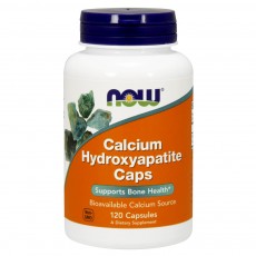  나우 Now, 칼슘 Hydroxyapatite Caps 250 mg, 120 캡슐