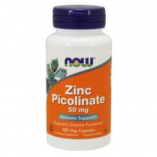  나우 Now, Zinc Picolinate 50 mg, 120 캡슐