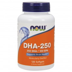  나우 Now, DHA-250 High Potency, 120 소프트젤