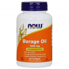  나우 Now, Borage Oil, 1050 mg, 60 소프트젤