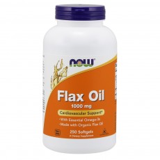  나우 Now, Flax Oil 1000 mg, 250 소프트젤