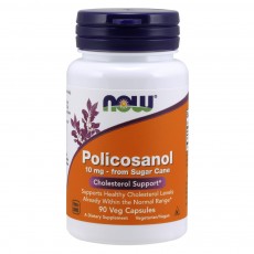 나우 Now, 폴리코사놀 10 mg, 90 식물성 캡슐