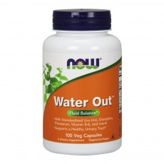 나우 Now, Water Out, Herbal Diuretic, 100 식물성 캡슐