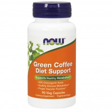  나우 Now, Green Coffee 다이어트 Support, 90 식물성 캡슐