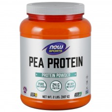  나우 Now, Pea Protein, 100% 순수, (무맛), 2 lbs. (907 g)