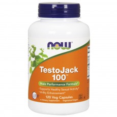  나우 Now, TestoJack 100, 120 식물성 캡슐