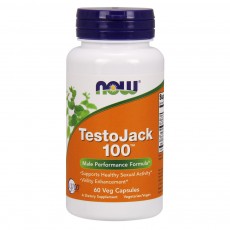  나우 Now, TestoJack, 100, 60 식물성 캡슐
