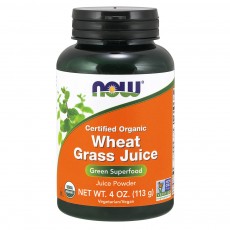  나우 Now, Wheat Grass Juice, 100 % 순수 Juice 파우더, 4 oz. (113 g)