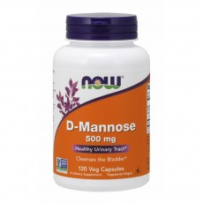  나우 Now, D-Mannose 500 mg, 120 캡슐