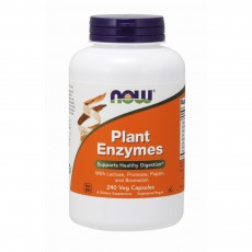  나우 Now, Plant Enzymes, 240 식물성 캡슐