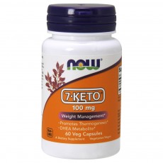 나우 Now, 7-KETO DHEA Metabolite, 60 식물성 캡슐