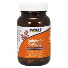  나우 Now, Indole-3-Carbinol, 200 mg, 60 식물성 캡슐