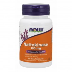  나우 Now, Nattokinase 100 mg, 60 식물성 캡슐