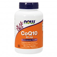 나우 Now, CoQ10 60 mg, 180 식물성 캡슐