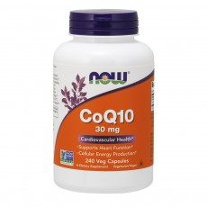  나우 Now, CoQ10 Cardiovascular Health, 240 식물성 캡슐